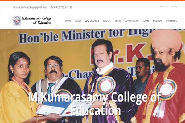 M.Kumarasamy College of Education